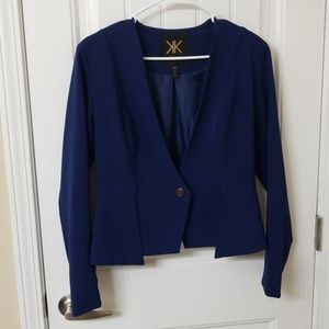 Kardashian blue blazer